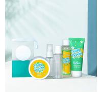 The Hot Sale 9Pcs Set Summer Travel Skincare Kit In Green Green One Size