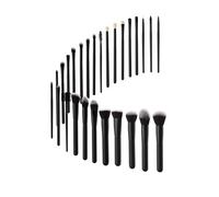 The Hot Sale Set Of 27 Makeup Brush Tools In Black Black One Size