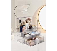 The Hot Sale Waterproof Acrylic Makeup Organizer Storage Box Skincare Display Case In Clear Clear
