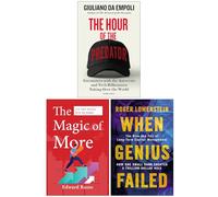 The Hour of the Predator, The Magic of More & When Genius Failed 3 Books Collection Set
