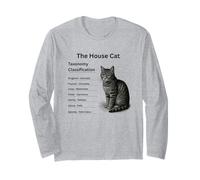 The House Cat Taxonomy Classifcation Long Sleeve T-Shirt