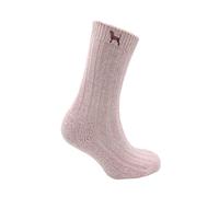 The House Of Dog Beagle Owner Gift Wool Blend Dog Walking Boot Socks for Women 2 Pairs