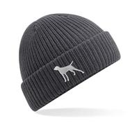 The House Of Dog: German Shorthaired Pointer Owner Gift. Water Repellent Thermal Elements Beanie Ski Hat. Grey
