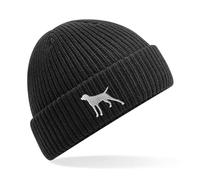 The House Of Dog: German Shorthaired Pointer Owner Gift. Water Repellent Thermal Elements Beanie Ski Hat. Black