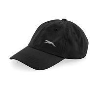 The House Of Dog: Greyhound Lurcher Owner Gift. 100% Washed Chino Cotton Embroidered 6 Panel Unstructured Baseball Cap. Black