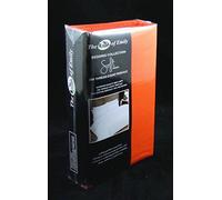The House Of Emily 200 TC Soft Touch Percale ORANGE King Size Duvet Cover + 2 x Pillowcases Bedding Set
