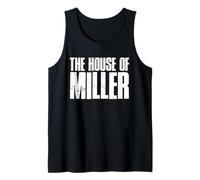 The House of Miller Bold Family Pride Name Design Tank Top
