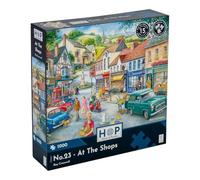 The House of Puzzles - 1000 Piece Jigsaw Puzzle - Find the Differences No.23 - 'At the Shops'