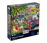 The House of Puzzles 1000 Piece Jigsaw Puzzle - Narrow Escape
