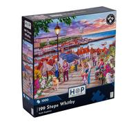 The House of Puzzles, 199 Steps Whitby, 1000 Piece Jigsaw Puzzle