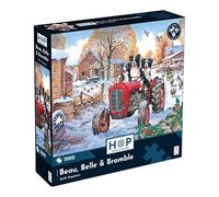 The House Of Puzzles, Beau, Belle & Bramble, 1000 Piece Jigsaw Puzzle, Multi