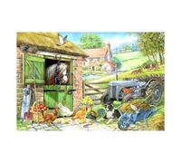 The House of Puzzles - Big 250 Piece Jigsaw Puzzle - Down On The Farm - The Meadow Collection