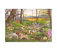 The House of Puzzles - Big 250 Piece Jigsaw Puzzle - Midsummer Twilight - The County Collection