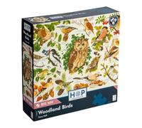 The House of Puzzles - Woodland Birds Jigsaw - Big 500 Piece Jigsaws For Adults, Extra Large Pieces, Artist Illustrated, Scenic Landscape, Deluxe Puzzle Gifts
