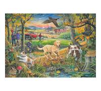 The House Of Puzzles, Catch Me If You Can, Big 500 Piece Jigsaw Puzzle, Multi