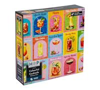 The House of Puzzles Colourful Cocktails, 1000 Piece Jigsaw