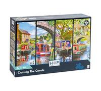 The House of Puzzles Cruising the Canals, 4 x 500 Piece Jigsaw Pack