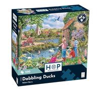 The House of Puzzles Dabbling Ducks, 500 Piece Jigsaw