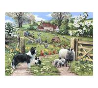 The House of Puzzles - Early Learning Jigsaw - 1000 Piece Jigsaws For Adults, Artist Illustrated, Scenic Landscape, Deluxe Puzzle Gifts