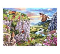 The House of Puzzles - Everyday Heroes Jigsaw - 1000 Piece Jigsaws For Adults, Artist Illustrated, Scenic Landscape, Deluxe Puzzle Gifts