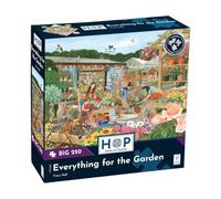 The House of Puzzles Everything For The Garden BIG 250 Piece Jigsaw Puzzle | Peaceful garden centre 250 piece puzzle with extra large pieces, jigsaw puzzles for adults, scenic adult jigsaws & gifts