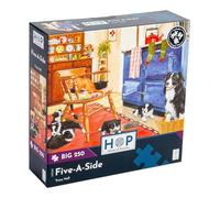 The House of Puzzles Five-A-Side, Big 250 Piece Jigsaw | Extra Large Pieces, Artist Illustrated, Scenic Landscape, Deluxe Puzzle Gift for Adults & Kids