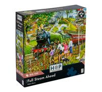 The House of Puzzles Full Steam Ahead BIG 500 Jigsaw Puzzle