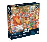 The House of Puzzles Going Going Gone - 1000 Piece Jigsaw Puzzle