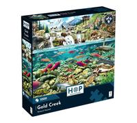 The House of Puzzles Gold Creek 1000 Piece Jigsaw Puzzle
