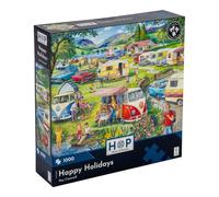 The House of Puzzles, Happy Holidays, 1000 Piece Jigsaw Puzzle