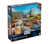 The House of Puzzles, Highland Morning, 1000 Piece Jigsaw Puzzle