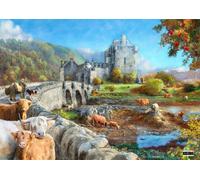 The House of Puzzles Highland Morning - 1000 Piece Jigsaw Puzzle