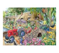 The House of Puzzles - Hold On Tight Jigsaw - 1000 Piece Jigsaws For Adults, Artist Illustrated, Scenic Landscape, Deluxe Puzzle Gifts