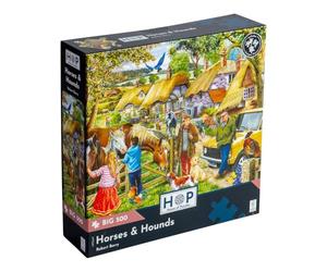 The House of Puzzles Horses & Hounds, Big 500 Piece Jigsaw