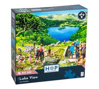 The House of Puzzles Lake View BIG 500 Jigsaw Puzzle