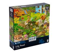 The House of Puzzles, Lily Pond, 1000 Piece Jigsaw Puzzle