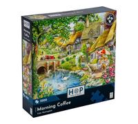 The House of Puzzles, Morning Coffee, 1000 Piece Jigsaw Puzzle