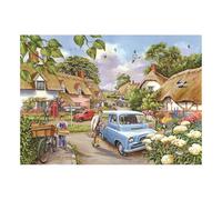 The House of Puzzles - Morning Fresh Jigsaw - Big 500 Piece Jigsaws For Adults, Extra Large Pieces, Artist Illustrated, Scenic Landscape, Deluxe Puzzle Gifts