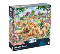 The House of Puzzles Mucky Pups, Big 500 Piece Jigsaw