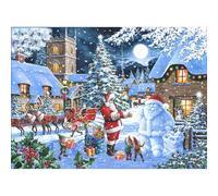The House of Puzzles - No.14 - Seeing Double Jigsaw - 1000 Piece Jigsaws For Adults, Artist Illustrated, Scenic Landscape, Deluxe Puzzle Gifts