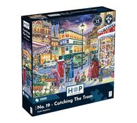 The House of Puzzles No.19 Catching the Tram, 1000 Piece Jigsaw