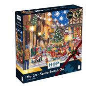 The House of Puzzles No.20 - Santa Switch On 1000 Piece Jigsaw Puzzle