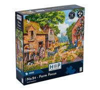 The House of Puzzles, No.24 - Farm Focus, 1000 Piece Jigsaw Puzzle