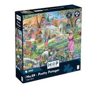 The House of Puzzles No.29 Pretty Potager 1000 Piece Jigsaw Puzzle