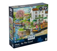The House of Puzzles, No.6 - By The Canal, 1000 Piece Jigsaw Puzzle