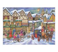 The House of Puzzles Old Time Shopping - Big 250 Piece Jigsaw Puzzle