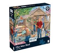 The House of Puzzles Our Man Shed, Big 500 Piece Jigsaw