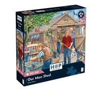 The House of Puzzles - Our Man Shed BIG 500 Piece Jigsaw Puzzle