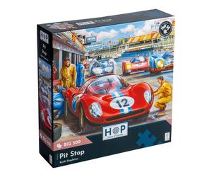The House of Puzzles, Pit Stop, BIG 500 Piece Jigsaw Puzzle