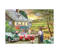 The House of Puzzles Pleasant Evening Jigsaw - 500 Piece Jigsaws For Adults, Artist Illustrated, Scenic Landscape, Deluxe Puzzle Gifts